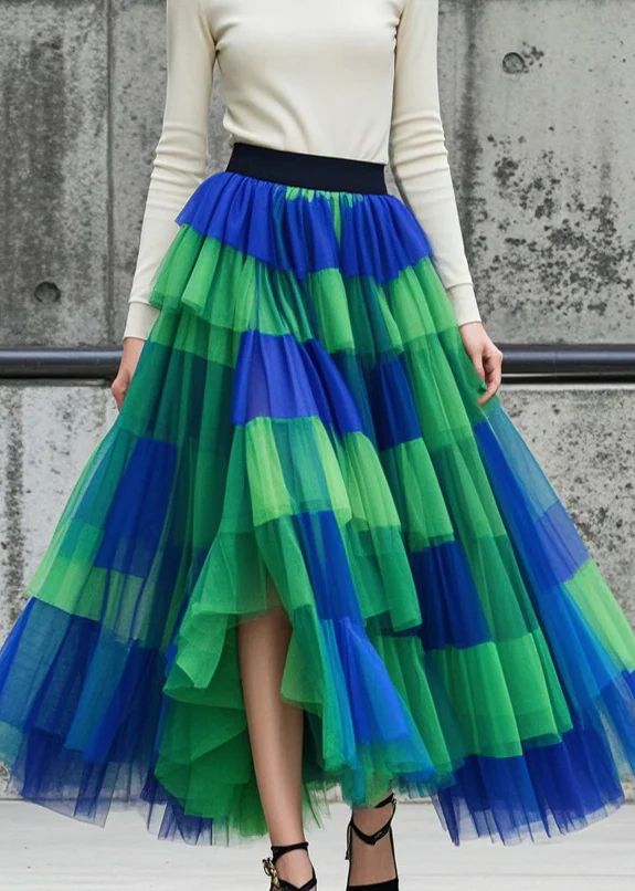 Boutique Colorblock Exra Large Hem Tulle Holiday Skirt Fall Boutique Colorblock Exra Large Hem Tulle Holiday Skirt Fall
