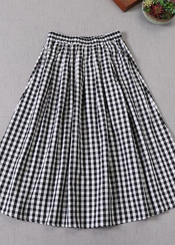 Elegant Green wrinkled Pockets Spring Skirt