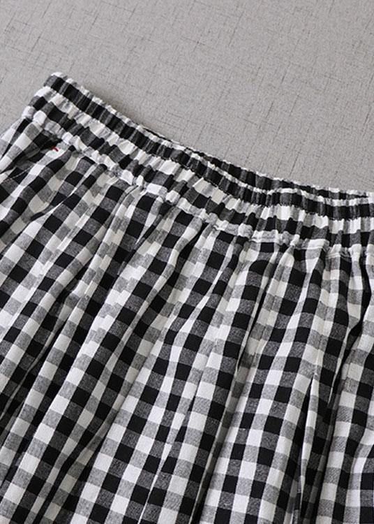 Elegant Green wrinkled Pockets Spring Skirt